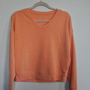 Freely French Terry Sweat Shirt - Peach Color - Small